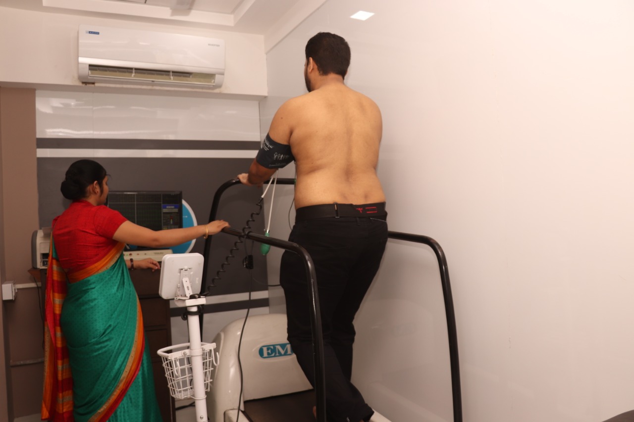 exercise stress test at olive diagnostic centre, seawoods, navi mumbai